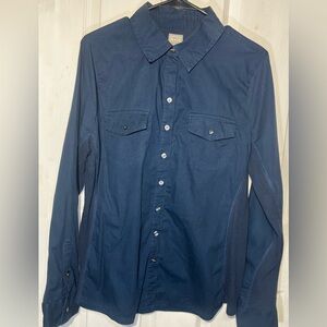 Converse Navy Button-Down Shirt